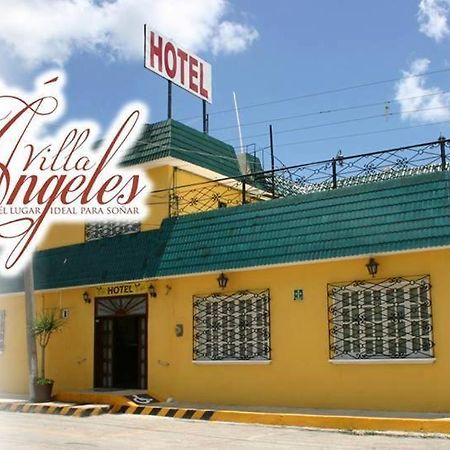 Hotel Villa Angeles Campeche Bagian luar foto